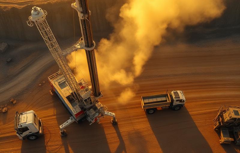 Modern drilling equipment in Zambia